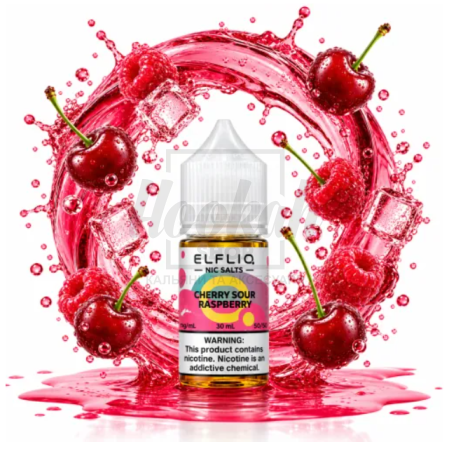 Жидкость Elf Liq Cherry Sour Raspberry (Вишня Кислая Малина)  30мл 5%