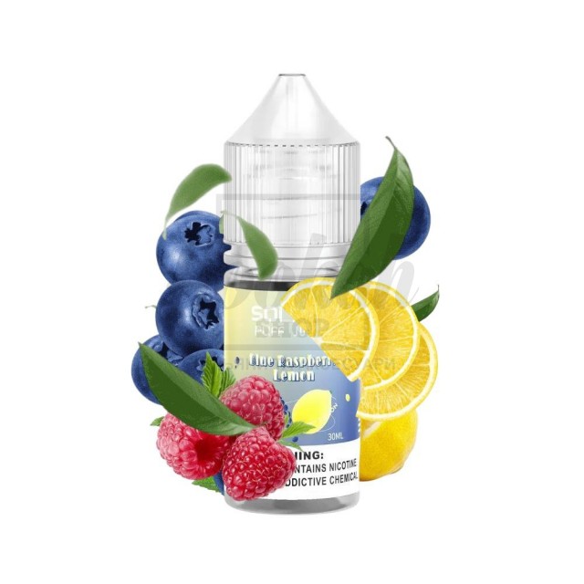 Жидкость SOLANA LIQUID Blue Raspberry Lemon (Голубая Малина Лимон) 30мл 5%