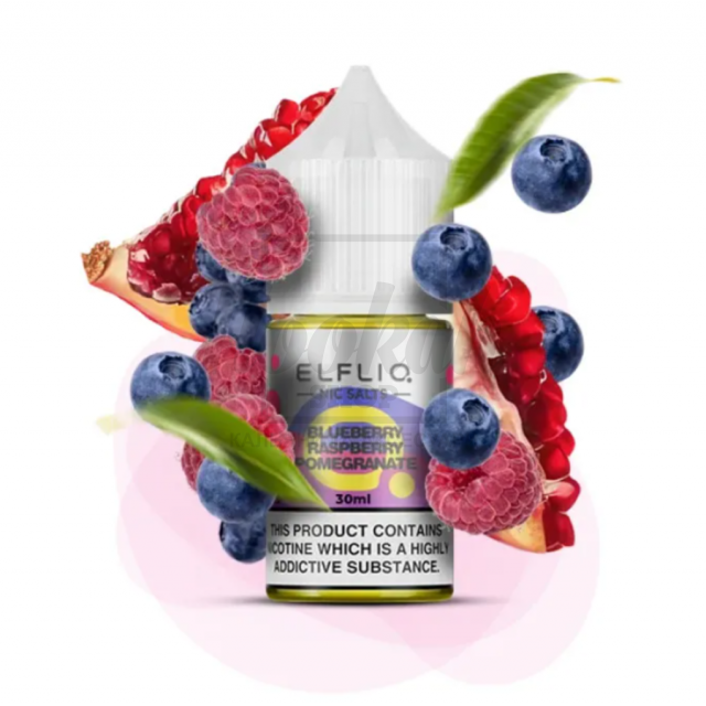 Рідина Elf Liq Blueberry Raspberry Pomegranate (Чорниця Маліна Гранат) 30мл 5%