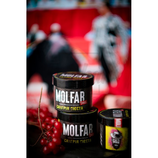 Табак Molfar Chill Line Сангрія Сієста (Вино Апельсин Ягоды Ликёр) 100гр