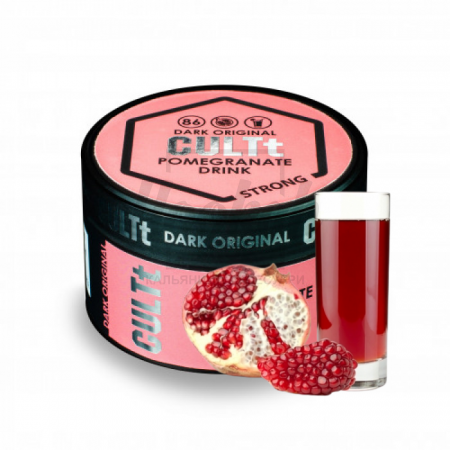 Табак CULT Strong DS86 Pomegranate Drink (Гранатовый Напиток) 100 гр