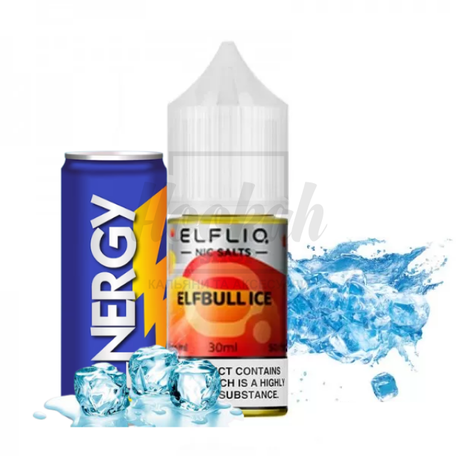 Рідина Elf Liq Elfbull ice (енергетик лід) 30мл 5%