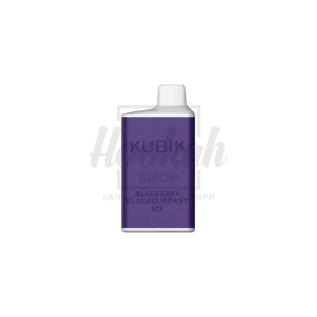 Электронная сигарета Kubik Max 6000 Blueberry Blackcurrant Ice (Голубика Черная Смородина Лед)
