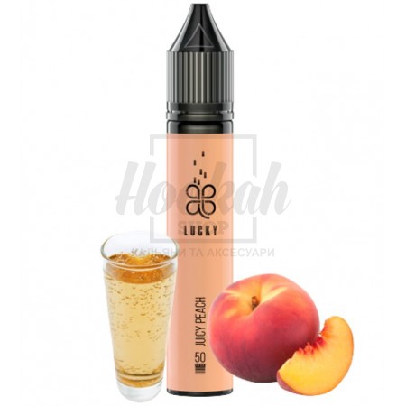 Жидкость Lucky 5% 30мл Juicy Peach (персиковый сок)