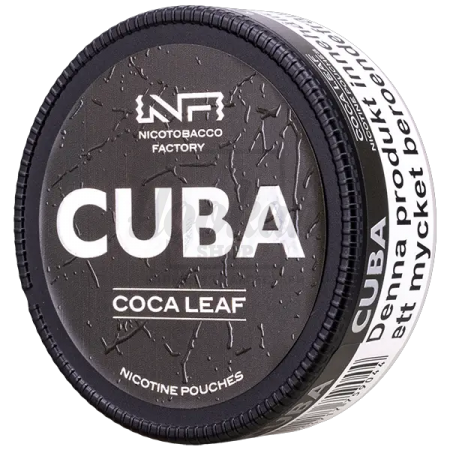 Снюс Cuba Black Double Fresh 43 mg/pouch 66 mg/g (Мятная Свежесть)