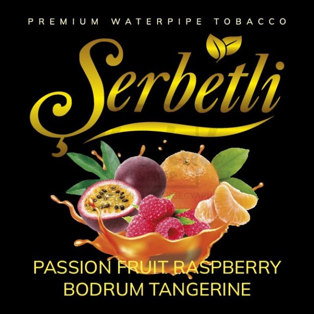 Табак Serbetli Passion Fruit Raspberry Bodrum Tangerine (Маракуйя Малина Мандарин) 500 гр