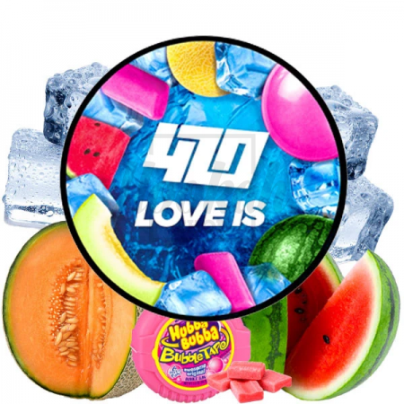 Табак 4:20 Frost Line Love Is (Жвачка Дыня Арбуз) 100 гр