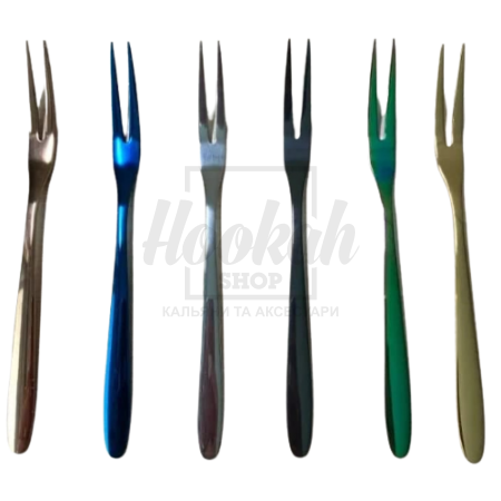Вилка 2х2 разноцветные