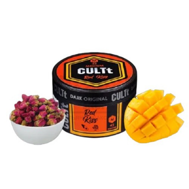 Тютюн CULT Medium М45 Mango Rose (Манго Троянда) 100гр