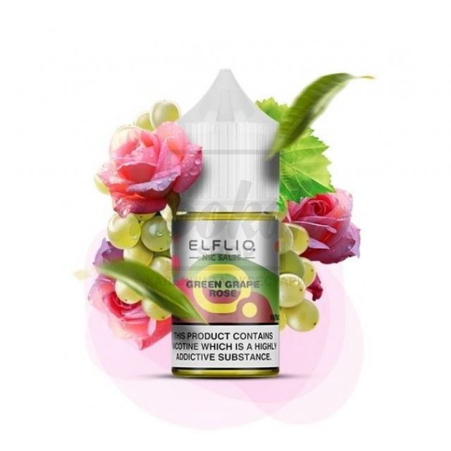 Жидкость Elf Liq Green Grape Rose (Зелёный Виноград Роза) 10мл 5%