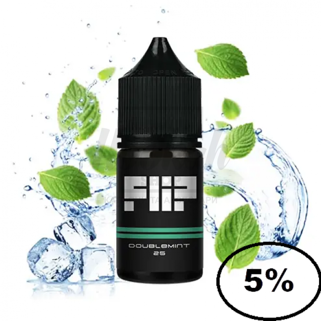 Жидкость Flip 5% 30мл Doublemint (двойная мята)