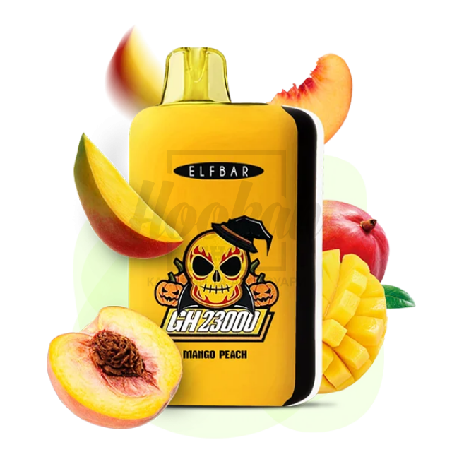 Электронная сигарета Elf Bar GH23000 Mango Peach (манго персик)