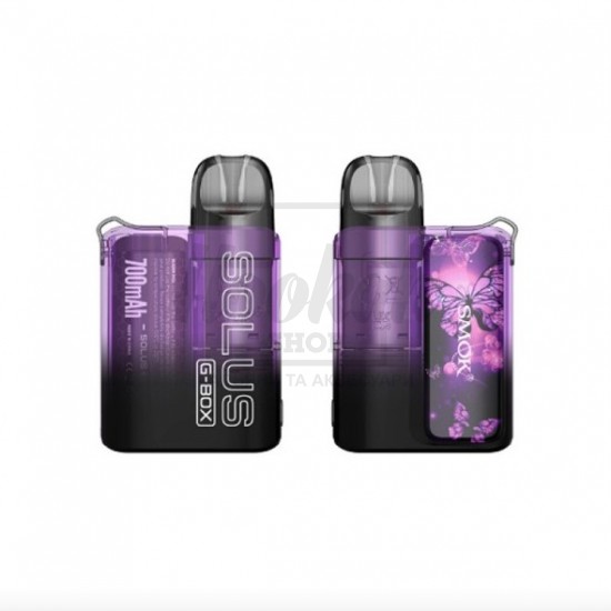 Багаторазова Pod-система Smok Solus G-BOX KIT Transparent Purple