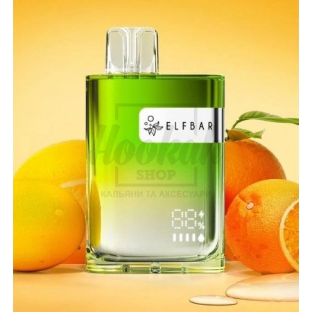 Электронная сигарета Elf Bar CR8000 Lemon Lime (Лимон Лайм)