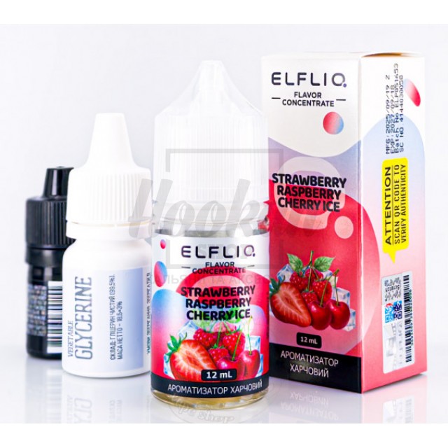 Жидкость Набор Elf Liq Strawberry Raspberry Cherry Ice (Клубника Малина Вишня Лёд) 5% 30мл