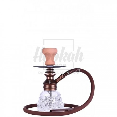 Кальян Yahya Skull коричневий