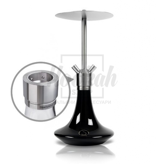 Кальян Steamulation Classic Platinum Black