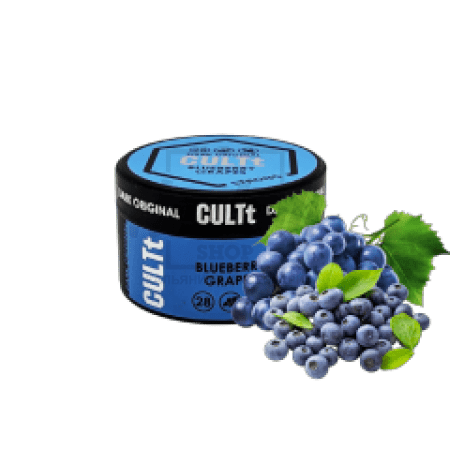 Табак Cult Strong Ds28 Blueberry Grapes (Черника Виноград) 100 гр