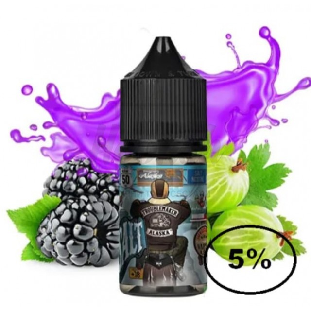 Жидкость Troublemaker Alaska (Ежевика Крыжовник) 30мл 5%