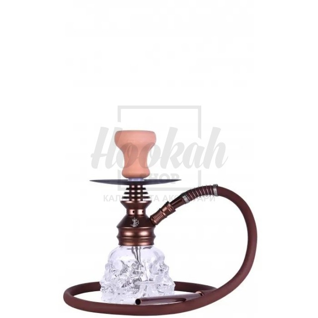 Кальян Yahya Skull коричневий