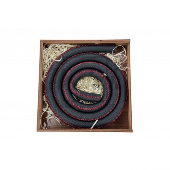 Силіконовий шланг Hookah Lab Leather Black