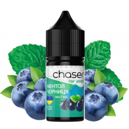 Жидкость Chaser Ментол Черника 30мл 5%