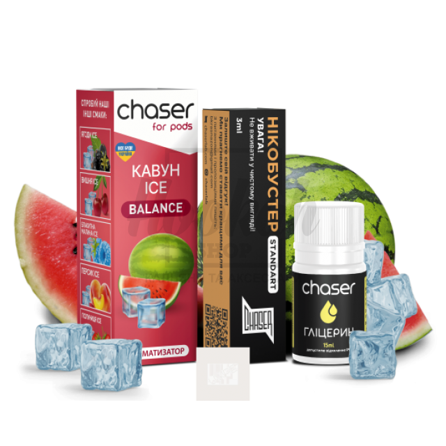 Рідина Набір Chaser Кавун Лід 30мл 5%