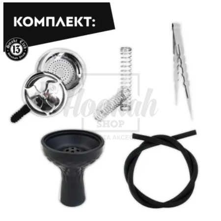 Кальян Amy Deluxe SS 09 BK Черный