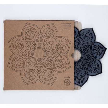 Шахта для кальяна Karma 1.1 Brown + блюдце