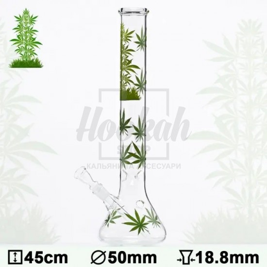 Бонг скляний Leaf Jhari Beaker