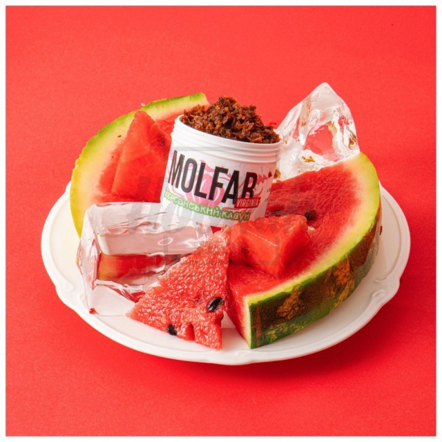 Табак Molfar Virginia Line Херсонський Кавун (Арбуз Лёд) 100 гр