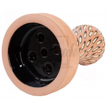 Чаша Etna Katana Cut Glaze Coral