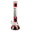 Бонг стеклянный Grace Glass Striped Series Red