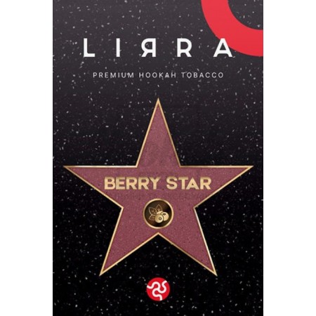 Тютюн Lirra Berry Star (Вишня Малина Чорниця Смородина) 50 гр