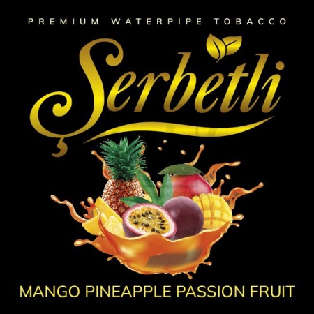 Табак Serbetli Pineapple Mango Passion Fruit (Ананас Манго Маракуйя) 100 гр