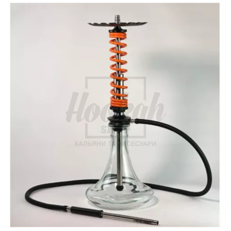 Кальян Trumpet Rider S Big White-Orange