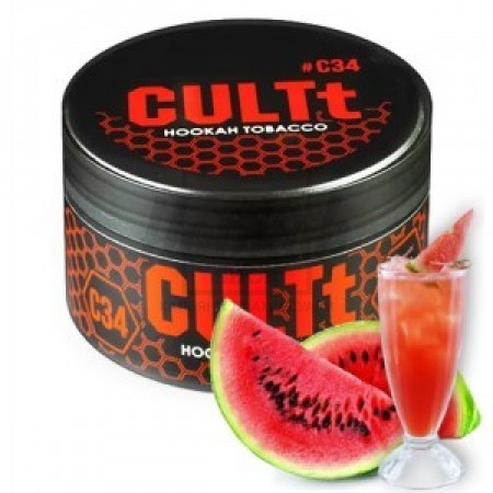 Тютюн CULT C34 Watermelon Lemonade (Арбуз Лимонад) 100 г
