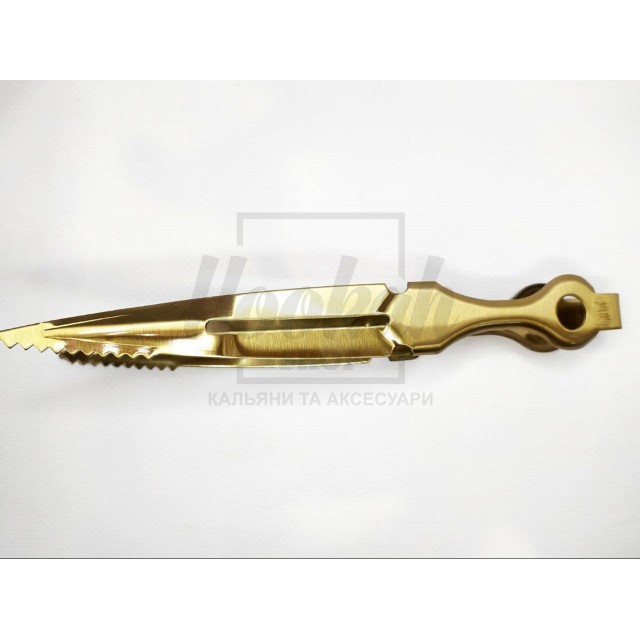 Щипцы для кальяны Japona Steel Gold