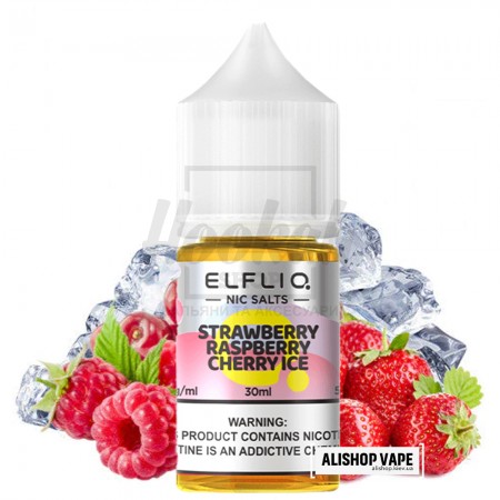 Рідина Elf Liq Strawberry Raspberry Cherry Ice (Полуниця Малина Вишня Лід) 30мл 5%