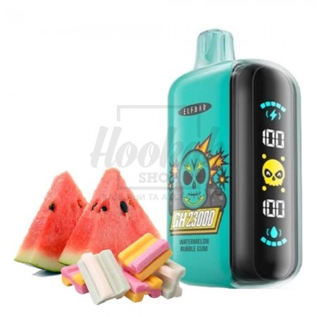 Электронная сигарета Elf Bar GH23000 Watermelon Bubble Gum (Арбузная Жвачка)