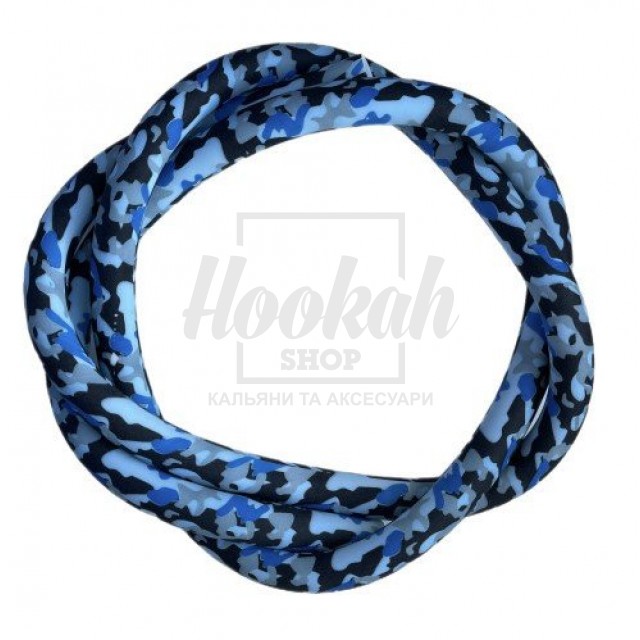 Силиконовый Шланг Sky Camouflage Blue