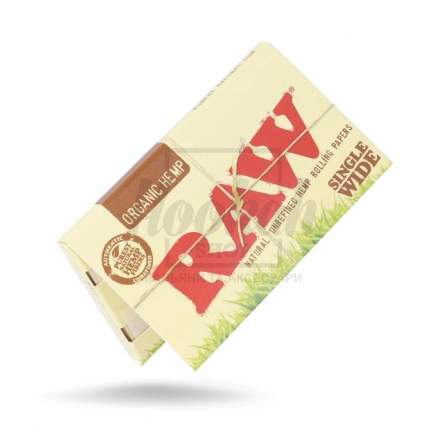 Бумага для самокруток RAW Classic SW Double Window