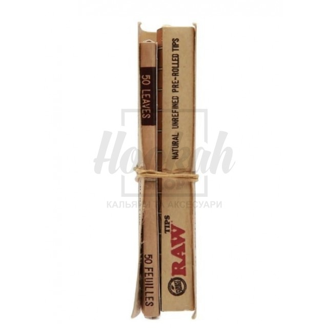 Бумага для самокруток RAW Connoisseur 1¼" + Pre-Rolled