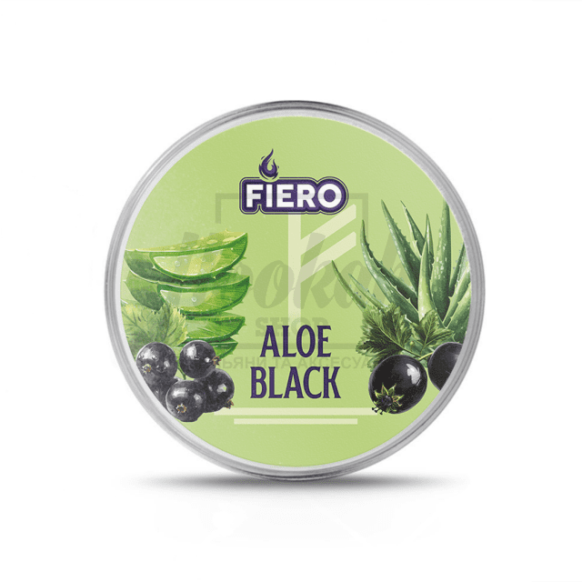 Табак Fiero Aloe Black (алое чёрная смородина) 100 гр