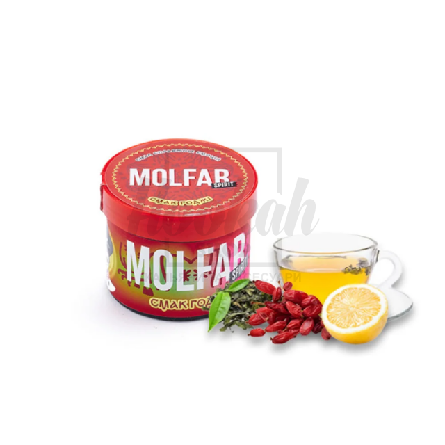 Тютюн Molfar Spirit Line Смак Годжі (Зелений Чай Годжі Лимон) 40 гр
