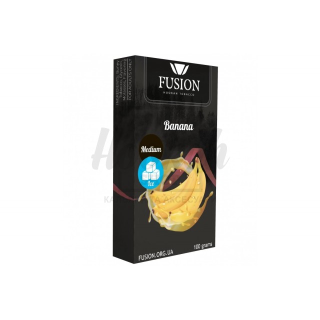 Табак Fusion Medium Ice Banana (Лед Банан) 100 гр