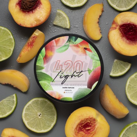 Табак 4:20 Light Line Персик Лайм 100 гр