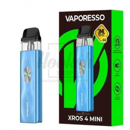 Багаторазова Pod-система Vaporesso XROS 4 Mini Ice Blue