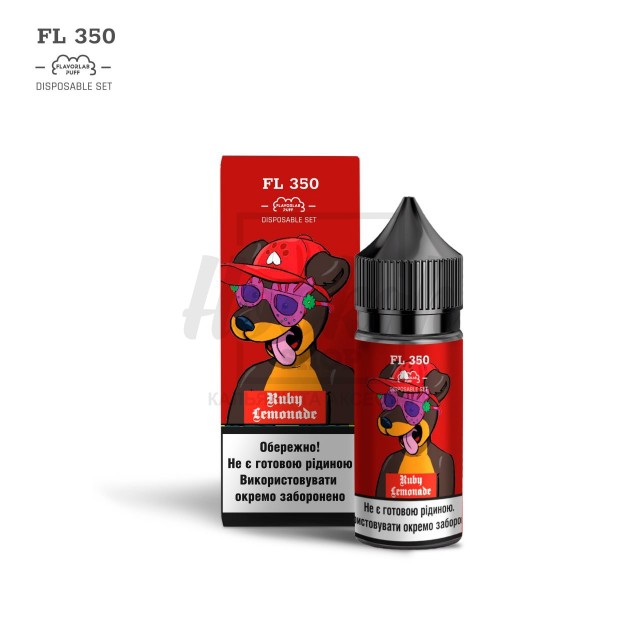 Рідина Набір Flavorlab FL350 Ruby Lemonade (Лимонад з Ягодами) 30мл 5%