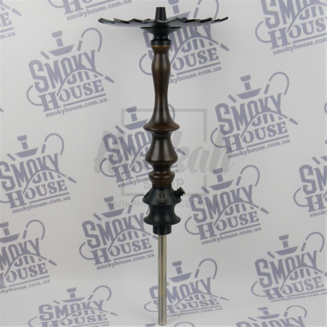 Шахта для кальяну Karma 3.2 Brown коричнева + блюдце